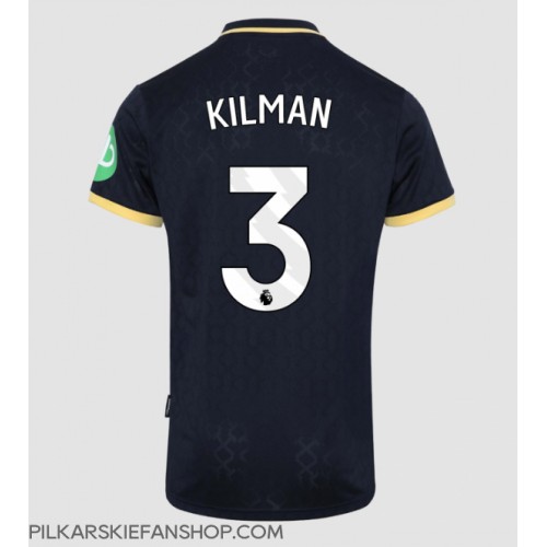 Koszulka piłkarska West Ham United Max Kilman #3 Strój Trzeci 2025-26 tanio Krótki Rękaw Koszulka piłkarska West Ham United Max Kilman #3 Strój Trzeci 2025-26 tanio Krótki Rękaw